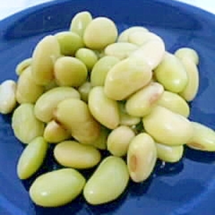 まるで枝豆!?☆青大豆の塩茹で